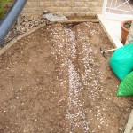 αποστραγγιστικό κήπου, αποστραγγιστικό δίκτυο, απομάκρυνση νερού από κήπο