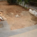 βραχόκηπος, τριφύλλι, αυτόματο πότισμα, braxokhpos, braxokipos, aytomato potisma